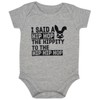 Unique Baby Boys Hip Hop Conejo de Pascua Layette, Blanco,