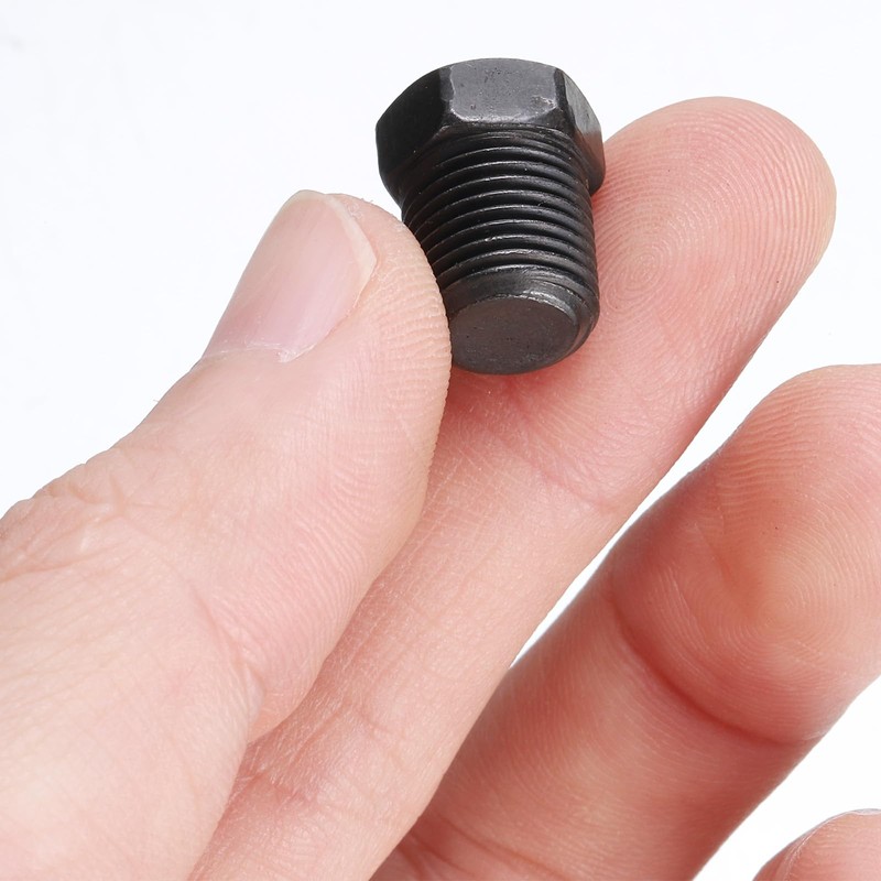 sourcing map 5Pcs 1/8 NPT Outer Hex Head Thread Pipe
