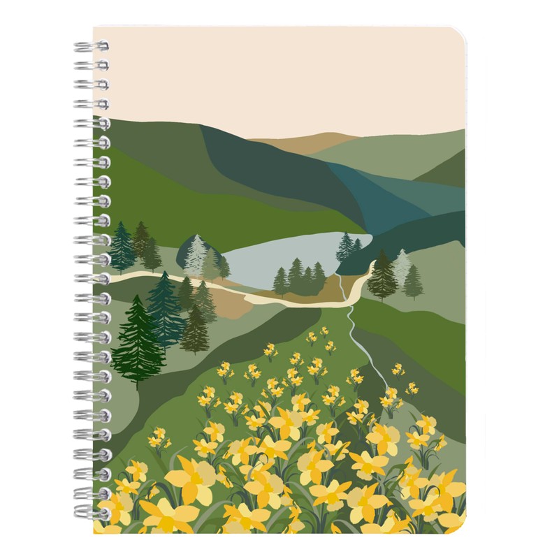 Clairefontaine La Vie en Vosges 83492C Notebook with Double Spiral
