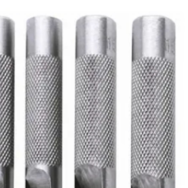 10PCS Belt Punch Set Carbon Steel High Hardness Round Hollow