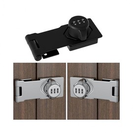 LuminaD Drawer Punch-Free Password Lock Anti-Theft Small Silver Option: Small - Silver