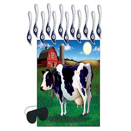 Beistle Pin The Tail On The Cow Game