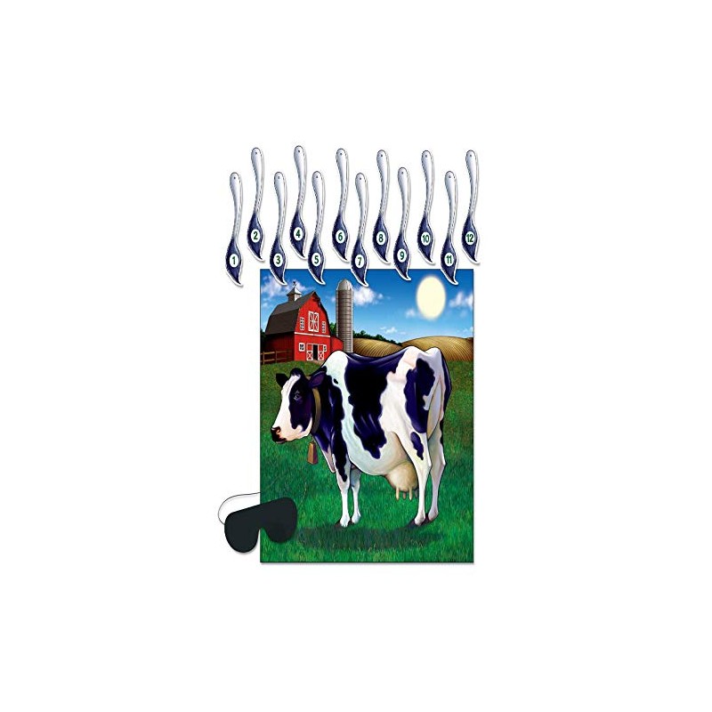 Beistle Pin The Tail On The Cow Game