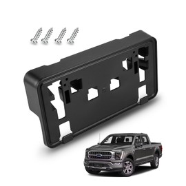Bestview License Plate Frame for 2021 2022 2023 Ford F-150 F150 F 150 | Front Bumper License Plate Bracket Holder | OEM Replacement Part# ML3Z-17A385-BB，ML3Z17A385BB
