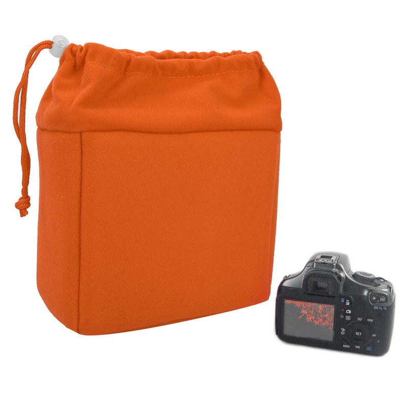 Waterproof Shockproof DSLR Camera Lens Insert Bag Padded Case With