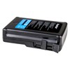 Kastar 1-Pack Battery and D-Tap Charger Compatible with Blackmagic Design