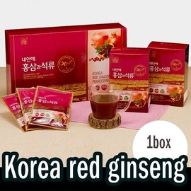 석류 홍삼 추출액 액기스 6년근 파우치 명절선물세트 Pomegranate Red Ginseng Extract Essence 6-Year-Old Pouch Gift Set