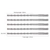 HPMAISON SDS Plus Rotary Hammer Drill Bit Set 8mm x