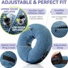 Loflaze Inflatable Dog Cone Collar - Dog Neck Donut Cone