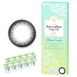 アイコフレワンデーUV M【2箱（20枚） ナチュラルメイク PWR-5.25】 度あり カラコン EYE coffret 1day UV Moist
