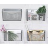 EasyPAG Wall Mount File Organizer 6 Single Pocket Vertical Hanging
