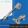 Front Desk Soft Open Cabinet Hinge Pull-Down, 105 ° Pull-Down