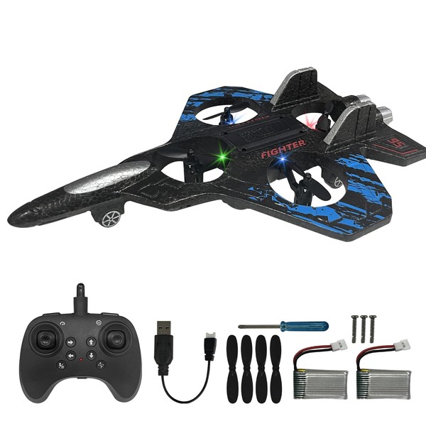 RC Airplane for Kids and Beginners, 2.4GHz Foam Drone Remote