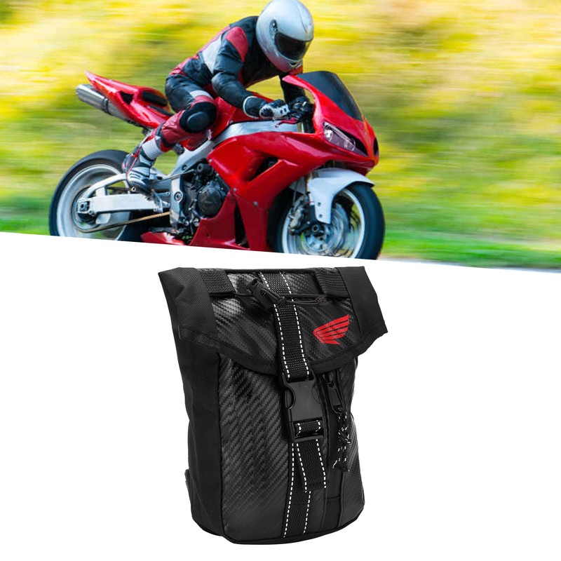 Motorcycle Leg Bag Rider Thigh Pocket Pouch Nylon Waterproof for