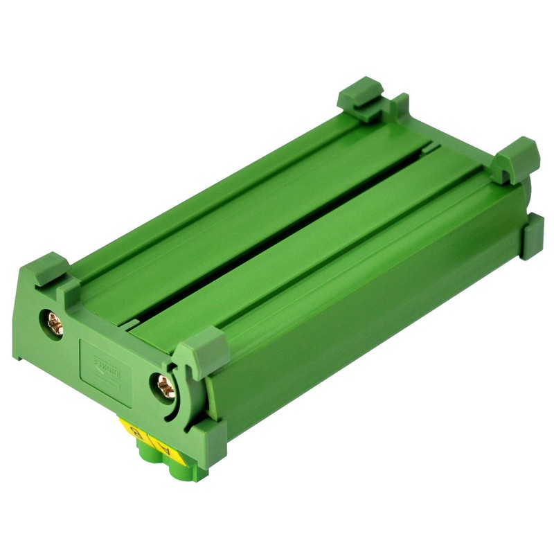 DIN Rail Mount 30Amp 48V 2x12 Position Screw Terminal Block