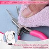 LEONTOOL Bail Making Pliers Wire Loop Pliers Multi Size Loop