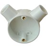 2 Way Angle Box 20MM, Conduit Fittings Bodies/Boxes Cable Management,
