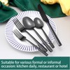 Kelenfer Hand Forged Stainless Steel Flatware Set Silverware Set Cutlery