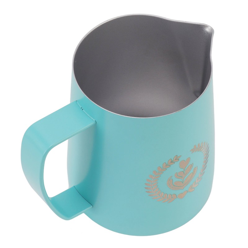 Frothing Pitcher 304 Stainless Steel Pull Flower Cup Coffee Milk