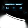 Nilight 50" 288W LED Light Bar + Mount Brackets For