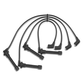 A-Premium - Juego de 4 cables de bujía compatibles con Honda Civic 1992-2000, Civic del Sol 1993-1995 y Acura EL 1997-2000, 1.5L 1.6L aspirado naturalmente