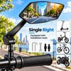 Adjustable Bicycle Rearview Mirror for Handlebar Mounting – Wide-Angle Rear