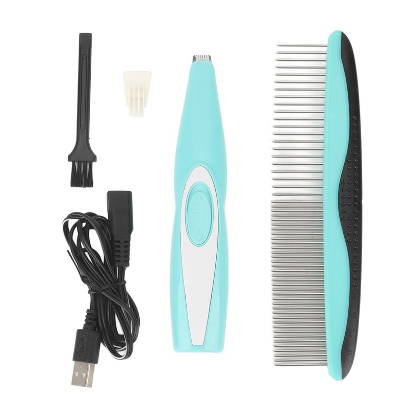 Pet Paw Trimmer Multipurpose Painless Quiet Low Vibration Rechargeable Hidden