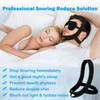 Anti Snoring Devices,Chin Strap for Sleeping,Airflow Jaw Strap for Sleep