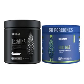 Birdman Glicinato Magnesio 240 Cáps Creatina 250