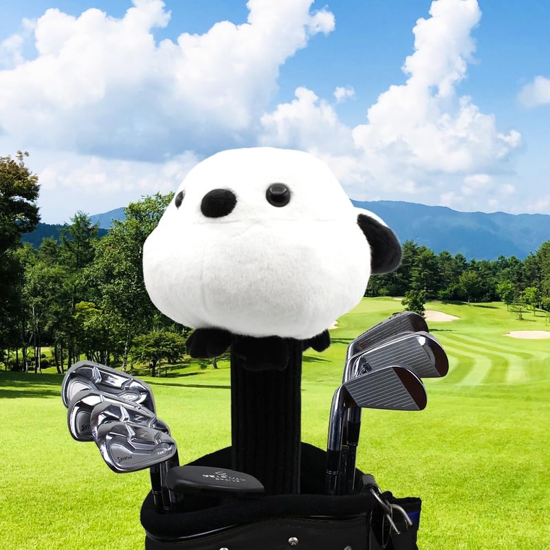 Hokushin Trading OHC0075 Fukufuku Shimagasa Head Cover for Driver