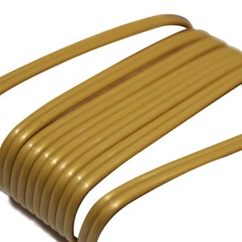 SaferCCTV 230FT Wicker Repair Supplies, Plastic Rattan Repair Kit for Wicker Chair Fixing, Basket, DIY Garden Patio Furniture Repair, Gold