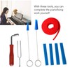 Piano Tuning Tool Set Tuning Wrench Fork Rubber Mute Wool