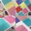 320 Sheets Transparent Sticky Notes, Colored Clear Sticky Notes, Waterproof