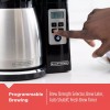 BLACK+DECKER 12 Cup Thermal Programmable Coffee Maker
