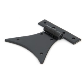 From The Anvil Black 3.25 Inch Half Butterfly Hinge (Pair)