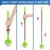 JDNOZW 2 in 1 Scrub Cleaning Brush with 37” Long