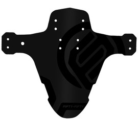 FIFTY-FIFTY MTB Mudguard, Bicycle Mudguard, Mountain Bike Rear and Front Mud Scraper Splash Guard Fit 26 27.5 29 Inch Fat Bike (Black, Pack of 1)