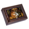 Cottage Garden Cats Sleeping On a Hearth Fireplace Burlwood Rope