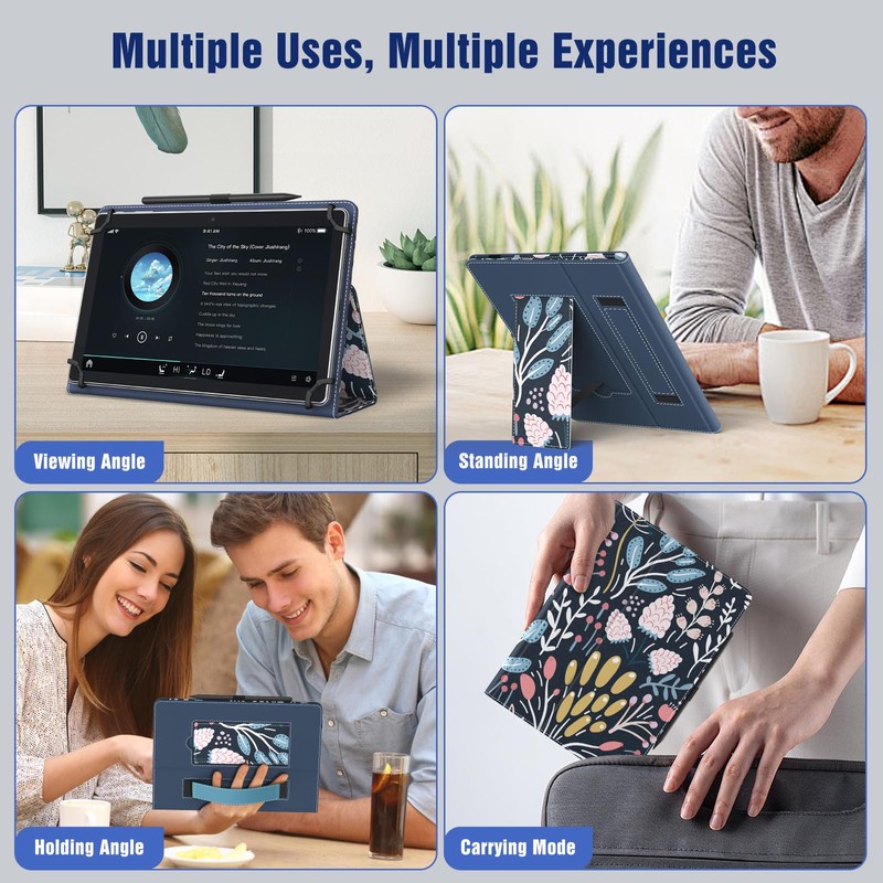 TiMOVO Universal Case for 10.1 Inch Android Tablet with Pen