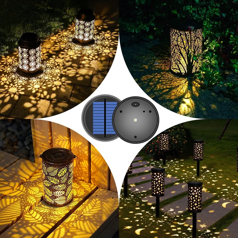 HELESIN Solar Lights Replacement Parts 10.4 cm, IP65 Waterproof Solar