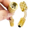 HZMM R410a Adapter for Mini Split System, 5/16 Inch SAE