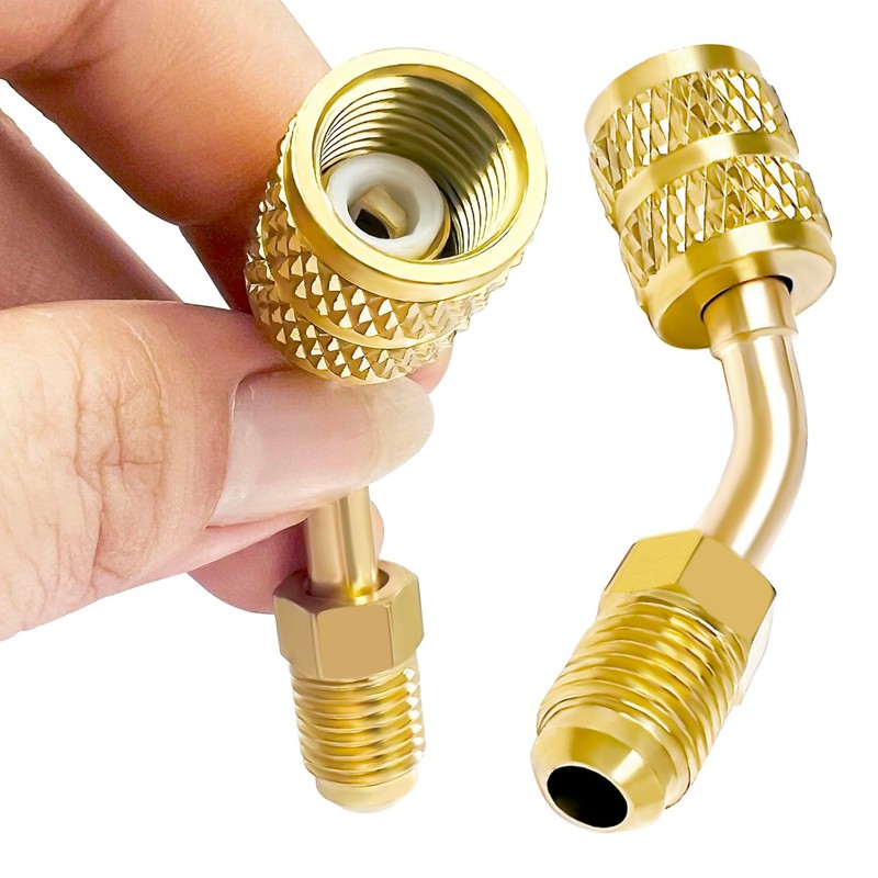 HZMM R410a Adapter for Mini Split System, 5/16 Inch SAE