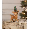 Bethany Lowe Merry & Bright Standing Reindeer Figurine