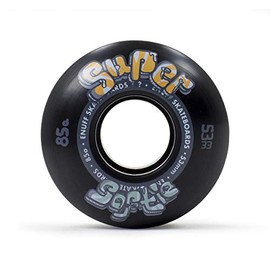 Enuff Skateboards Super Softie Wheels Unisex Adult Unisex ENU540 Black (Black), 58 mm