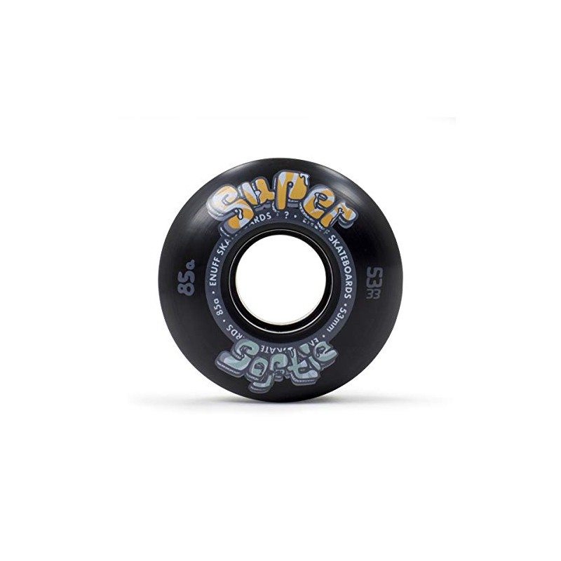 Enuff Skateboards Super Softie Wheels Unisex Adult Unisex ENU540 Black