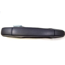 PT Auto Warehouse GM-3545A-FRK - Outside Exterior Outer Door Handle, Textured Black - without Keyhole, Passenger Side Front