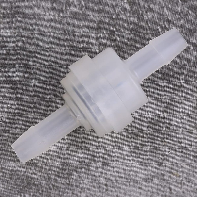 Plastic Disposable Check Valve Anti Ozone Water Shut-off Valve for