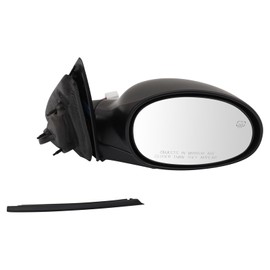 TRQ Right Mirror Power with Heat Passenger Side Compatible with 2001-2003 Chrysler PT Cruiser CH1321208