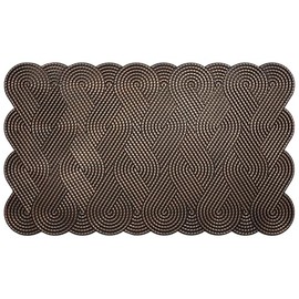 Calloway Mills Knotted Rubber Mat 18 ''x 30'' (Copper)