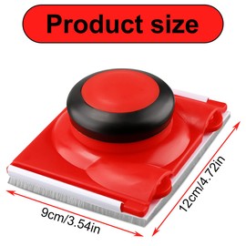 Thyonta Snap-on Paint Brush Edge Finisher Edge Paint Brush Latex Paint Shaded Corner Flat Brush Suitable for Flocking Edges Paint Corner Edges